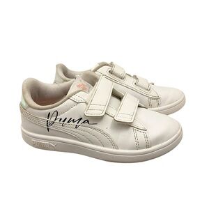 Puma Kids White Sneakers